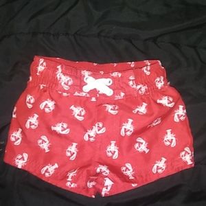 Baby boy swim trunks size 3/6 months